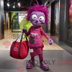 Postava maskota Magenta...