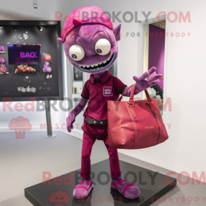 Postava maskota Magenta...