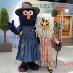 Navy Scarecrow mascot...