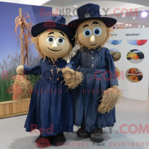 Navy Scarecrow maskot...