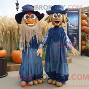 Navy Scarecrow mascot...