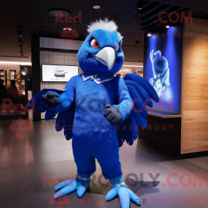 Blue Eagle maskot kostume...