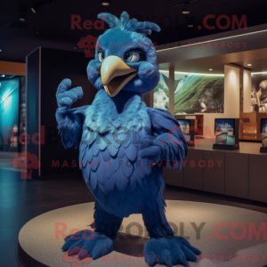 Blue Eagle-mascottekostuum...