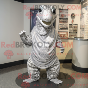 Silver Python mascot...