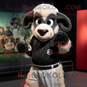 Black Ram-mascottekostuum...