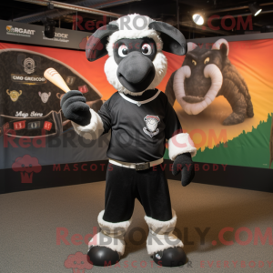 Black Ram-mascottekostuum...