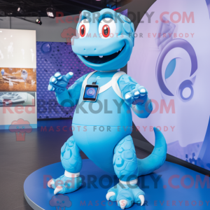 Sky Blue Hydra mascot...