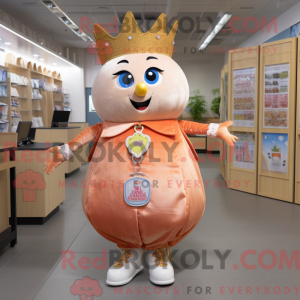 Peach Queen Maskottchen...