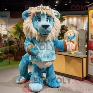 Sky Blue Tamer Lion...