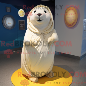Cream Seal Maskottchen...