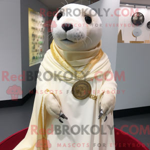 Cream Seal Maskottchen...
