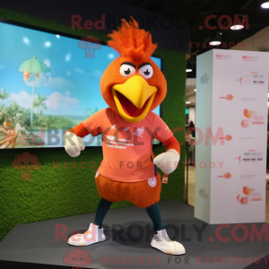 Peach Rooster máscara de...