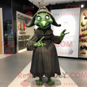 Olive Witch maskot kostume...