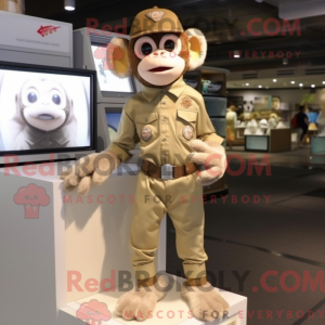 Figura de máscara de macaco...