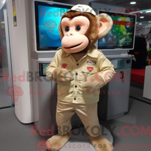 Figura de máscara de macaco...