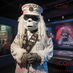 White Zombie mascot costume...