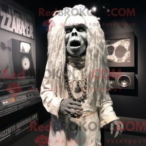 White Zombie mascot costume...