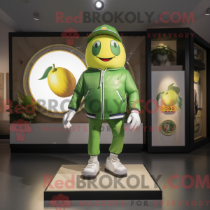 Postava maskota Green Lemon...