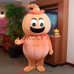 Peach Pumpkin maskot...