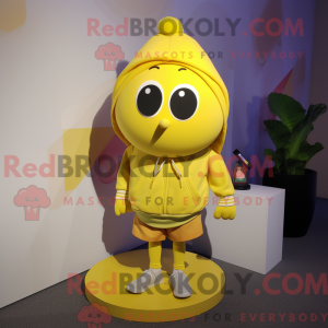 Personaggio mascotte giallo...