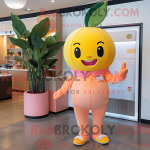Peach Lemon maskot kostume...