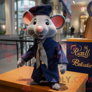 Navy Ratatouille mascot...