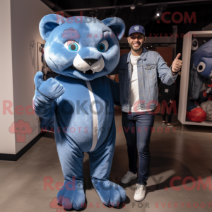 Costume mascotte de Puma...