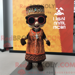 Queen mascot costume...