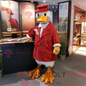 Maskotdraktfigurat Red...