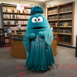 Teal Attorney mascot...