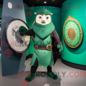 Estatueta de máscara Celtic...