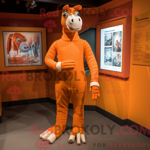Oransje Quagga máscara de...