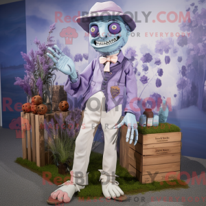 Lavendel kirkegård maskot...