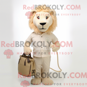 Costume mascotte de Lion...