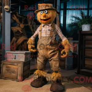 Rust Scarecrow mascot...