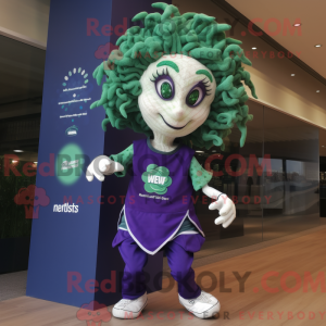 Medusa-maskotdraktfigur...