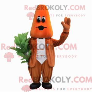 Postava maskota Rust Carrot...