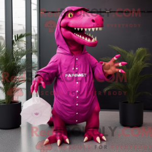 Postava maskota Magenta...