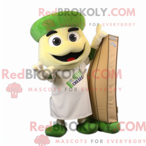 Creme Selleri Maskot Drakt...