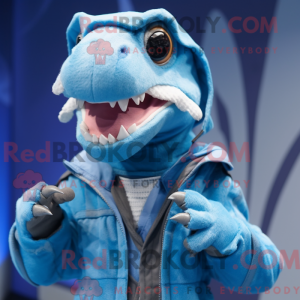 Himmelblå Velociraptor...