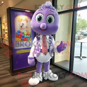Lavender Candy mascot...