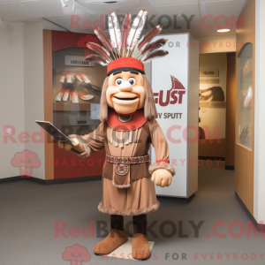 Rust Chief-maskotdraktfigur...