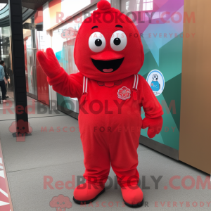 Red Candy maskot kostyme...
