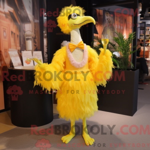 Citrongul struds maskot...