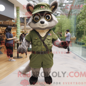 Máscara de Olive Raccoon...