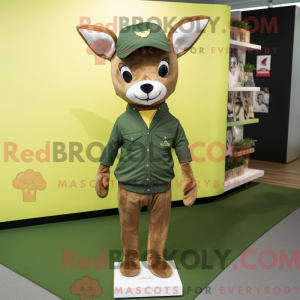 Olive Roe Deer mascot...