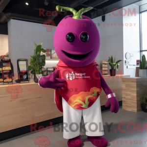 Magenta Pepper maskot...