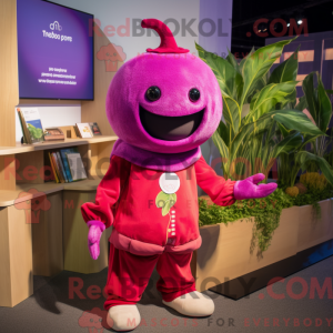 Magenta Pepper maskot...