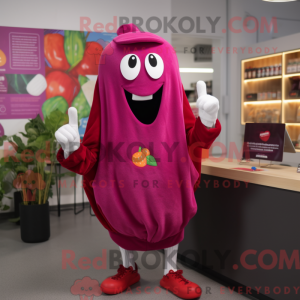 Magenta Pepper mascot...