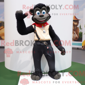 Black Acrobat mascot...
